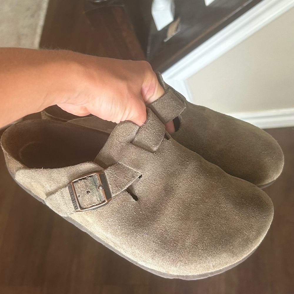 Birkenstock Boston Clog Taupe